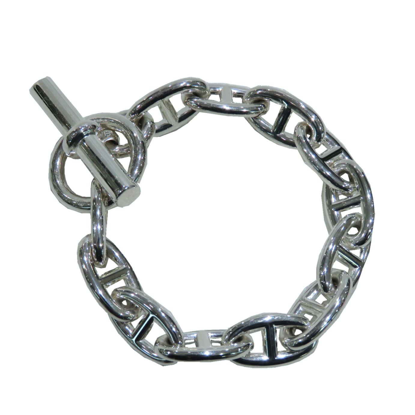 HERMES （エルメス) シェーヌダンクルGM 12コマ(約16.4㎝) SV925 未