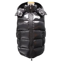 MONCLER (��󥯥졼��) ������٥��� BOMES GILET �֥�å� ������1(S∼M) ������90% �ե�����10% ���A X136 ���Ź