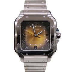 Cartier (����ƥ���) ����ȥ� �ɥ� ����ƥ��� LM �ӻ��� WSSA0064 �֥饦�� SS �ؤ��쥶���٥����° ��°�ʴ��� ̤���� A-131 ���Ź