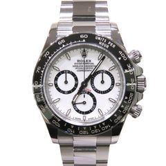 B-094 ROLEX (����å���) �����⥰��եǥ��ȥ� �ӻ��� 126500LN �ۥ磻�� SS ���������� ����̤Ĵ�� ���� ̤���� ���Ź