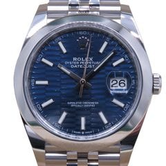 ROLEX (ロレックス) デイデイト36 腕時計 128236 ダイヤ入アイスブルー
