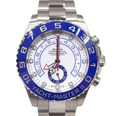 ROLEX (����å���) ��åȥޥ������� �ӻ��� 116680 �ۥ磻�� SS ��°�ʴ��� ������� A-239 ���Ź