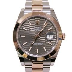 C-035 ROLEX (����å���) �ǥ��ȥ��㥹��41 �ӻ��� 126301 ���졼�� �ե롼�ƥåɥ������ SS/ERG ���������� ��°�ʴ��� ����Ʊ�� ���Ź