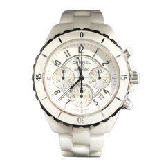 CHANEL(����ͥ�) J12 �����Υ���� H1007  �ۥ磻��ʸ���� 2012ǯ11�� ����� UK-36 (����Ź)