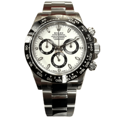 ROLEX (����å���) �ǥ��ȥ� 116500LN ���ۥ磻�ȡ���꡼����ǯ�٤��֥ơ��ס�QR���դ����ǥåȥ��ȥå��ʡ����ʡ� AF-47 (����Ź)