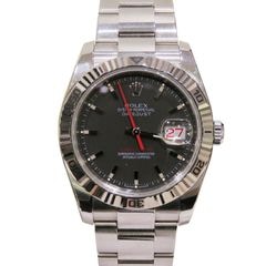 C-117 ROLEX (����å���) �ǥ��ȥ��㥹�� �����Υ���� �ӻ��� 116264 �֥�å� SS/WG ���������� ��°�ʴ��� ��� ���Ź
