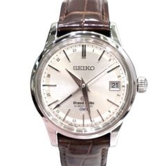 B-256 GRAND SEIKO (�����ɥ�������) �ᥫ�˥���ϥ��ӡ���36000 GMT �ӻ��� SBGJ017 ����С� SS/�쥶��(�ҳ���) ��°�ʴ��� ��� ���Ź