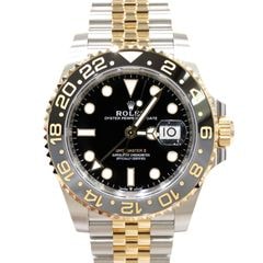 C-089 ROLEX (����å���) GMT�ޥ������� �ӻ��� 126713GRNR �֥�å� SS/YG ����ӥ꡼ ����̤Ĵ�� ��°�ʴ��� ����Ʊ�� ���Ź