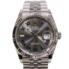C-002 ROLEX (����å���) �ǥ��ȥ��㥹��36 �ӻ��� 126234 ���졼�ȥ����ޥ� SS/WG ����ӥ꡼ ��°�ʴ��� ��� ���Ź