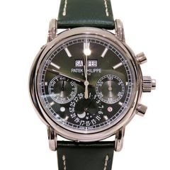 C-111 PATEK PHILIPPE (�ѥƥå� �ե���å�) �����ɥ���ץꥱ������� �ѡ��ڥ��奢�륫������ �����Υ���� �ӻ��� 5204G-001 ���꡼�� WG/�쥶�� ��°�ʴ��� ����Ʊ�� ���Ź