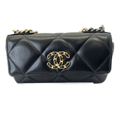 CHANEL(����ͥ�) ����ͥ�19���������������� �������󥷥������Хå� �֥�å� �������/����С���� ��ॹ���� �����/������/31���� ���A (����Ź)