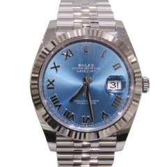 C-045 ROLEX (����å���) �ǥ��ȥ��㥹��41 �ӻ��� 126334 ���������֥롼 SS/WG ����ӥ꡼ ��°�ʴ��� ������� ���Ź