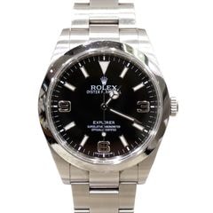 C-094 ROLEX (����å���) �������ץ����顼�� �ӻ��� 214270 �֥�å� SS ���������� ���������ϥХå��� ���ΤΤ� ��� ���Ź