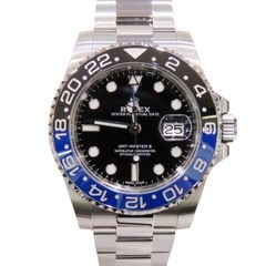 C-107 ROLEX (����å���) GMT�ޥ������� �ӻ��� 116710BLNR �֥�å� SS ���������� ̤Ĵ�� ��°�ʴ��� ������� ���Ź