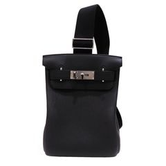 HERMES (����᥹) ���꡼���å���PM ���������Хå� �֥�å�(����С����) �ȥ� W��� ̤������ B55 ���Ź