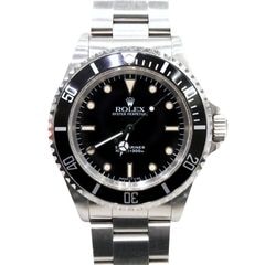 C-109 ROLEX (����å���) ���֥ޥ꡼�ʡ��Υ�ǥ��� �ӻ��� 14060(E��1990ǯ��) �֥�å� SS �ȥ������ �����̵�� ����� ���Ź