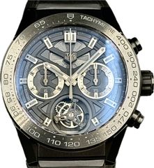 TAG Heuer(�����ۥ��䡼) ����饭���С��ۥ��䡼02T����ߥå��ȥ�����ӥ�� CAR5A8Z �֥�å� 2017ǯ6�� ����Ʊ�� ���� SA-76 ���ض�Ź