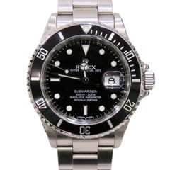 C-158 ROLEX (����å���) ���֥ޥ꡼�ʡ��ǥ��� �ӻ��� 16610 �֥�å� SS ���������� ̤Ĵ�� ��°�ʴ��� ��� ���Ź