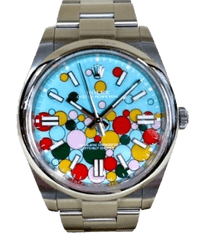 ROLEX(����å���)�������������ѡ��ڥ��奢��41��124300�� ����֥졼����� ����� ��AF-141(����Ź)