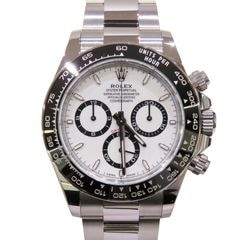 C-189 ROLEX (����å���) �����⥰��եǥ��ȥ� �ӻ��� 126500LN �ۥ磻�� SS ���������� ��°�ʴ��� ������� ���Ź