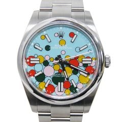 C-285 ROLEX (����å���) �����������ѡ��ڥ��奢��41 �ӻ��� 124300 ����֥졼����� SS ���������� ��°�ʴ��� ������� ���Ź