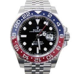C-288 ROLEX (����å���) GMT�ޥ������� �ӻ��� 126710BLRO �֥�å� SS ����ӥ꡼ ��°�ʴ��� ̤���� ���Ź