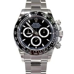 C-302 ROLEX (����å���) �����⥰��եǥ��ȥ� �ӻ��� 126500LN �֥�å� SS ���������� ̤Ĵ�� ��°�ʴ��� ����Ʊ�� ���Ź
