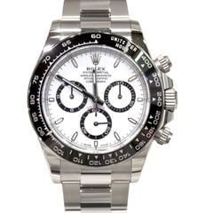 C-324 ROLEX (����å���) �����⥰��եǥ��ȥ� �ӻ��� 126500LN �ۥ磻�� SS ���������� ̤Ĵ�� ��°�ʴ��� ̤���� ���Ź