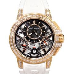 C-340 HARRY WINSTON (�ϥ꡼�����󥹥ȥ�) ���������Х���ȥ����顼�� �ӻ��� OCEABI42RR002 ������ȥ� �쥶�� ��°�ʴ��� ��� ���Ź