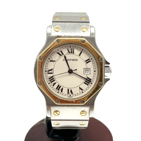 Cartier(カルティエ) サントス オクタゴン 2966 ホワイト文字盤 内箱