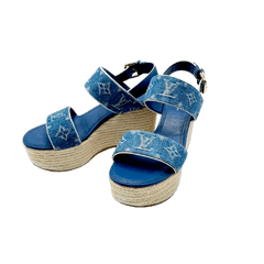 LOUIS VUITTON(�륤�������ȥ�) ��Υ���� �������ܡ��ɥ饤�� �����å������� ������� 36.5����23.5����������ΤΤ� AF-267 (����Ź)