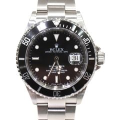 D-001 ROLEX (����å���) ���֥ޥ꡼�ʡ��ǥ��� �ӻ��� 16610 �֥�å� SS ����顦�������� ������� ���Ź