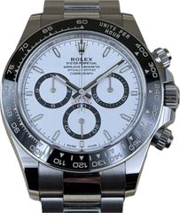 ROLEX (����å���) �����⥰��եǥ��ȥ� 126500LN �ۥ磻�� 2024ǯ5�� ����� ���� SA-190 ���ض�Ź
