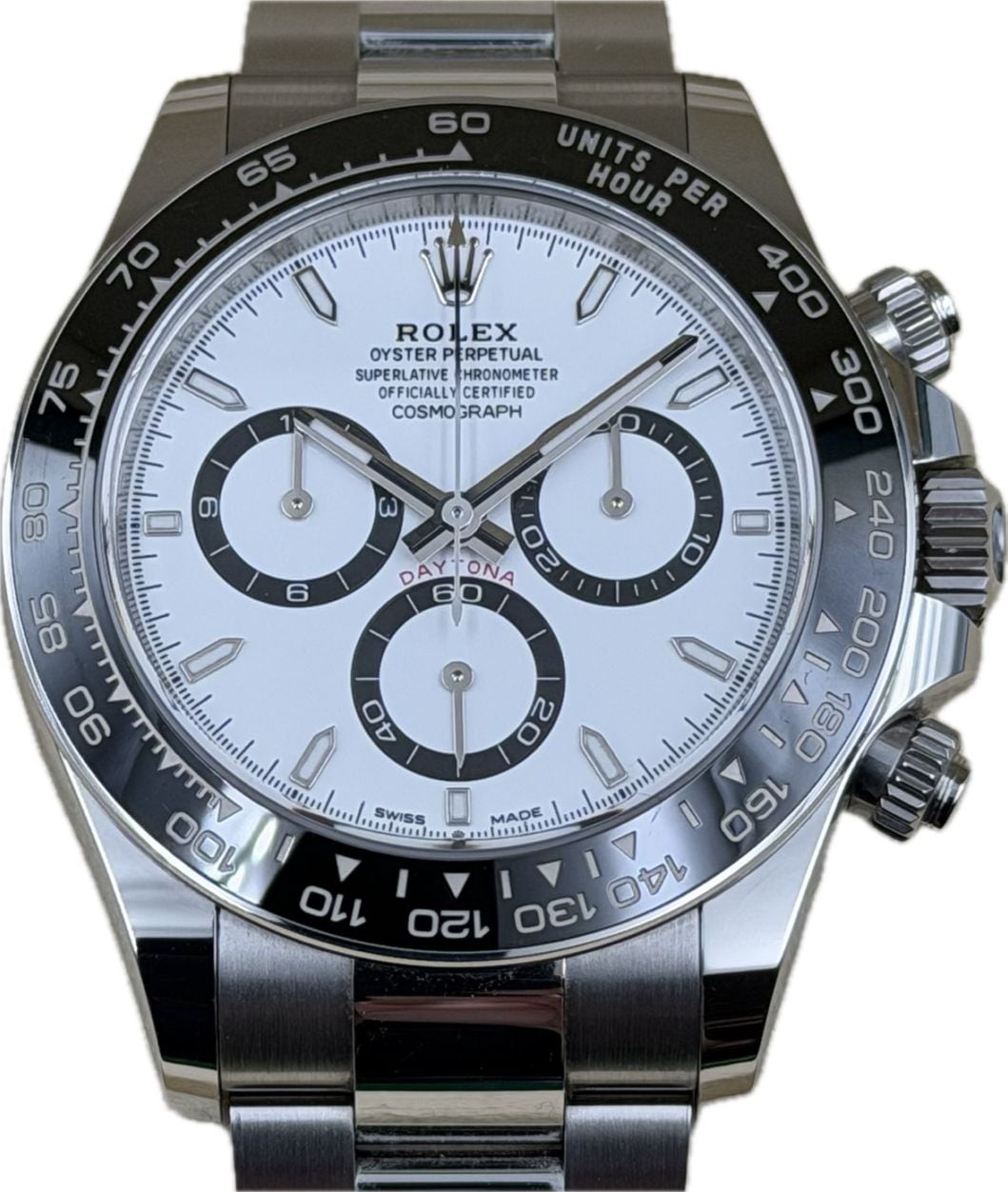 ROLEX (ロレックス) コスモグラフデイトナ 126500LN ホワイト 2024年5