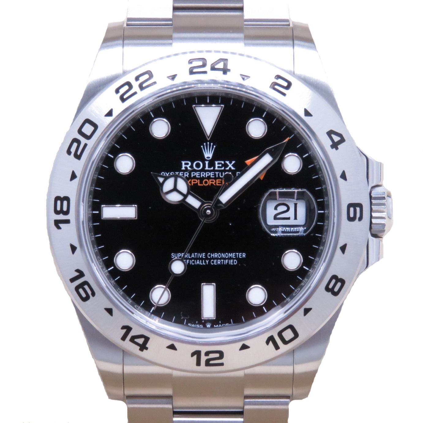 ROLEX(ロレックス)/エクスプローラーⅡ/226570/ブラック/2026.5月/コマ