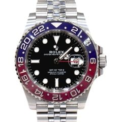 D-029 ROLEX (����å���) GMT�ޥ������� �ӻ��� 126710BLRO �֥�å� SS ����ӥ꡼ �����̵�� ����� ���Ź