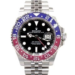 D-057 ROLEX (����å���) GMT�ޥ������� �ӻ��� 126710BLRO �֥�å� SS ����ӥ꡼ ̤Ĵ�� ��°�ʴ��� ������� ���Ź