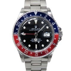 D-091 ROLEX (����å���) GMT�ޥ����� �ӻ��� 16700 �֥�å� SS ���������� ���ĥ٥��� ��ñ�٥�����° OH��(2023) 1���޷��� ��� ���Ź