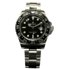 ROLEX(����å���) GMT�ޥ���������116710LN���֥�å�������ʡ���AF-347������Ź��