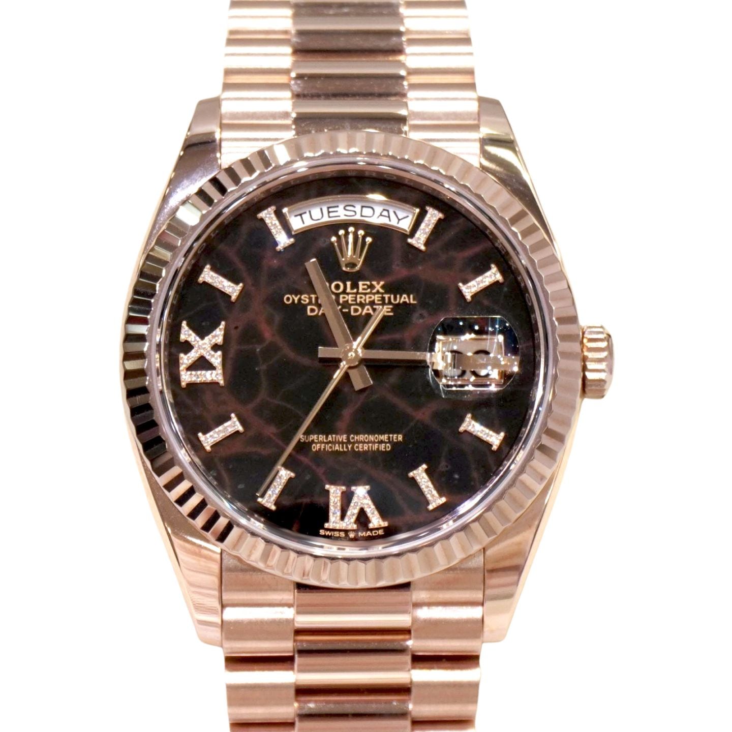 D-184 ROLEX (ロレックス) デイデイト36 腕時計 128235 アイゼンキー