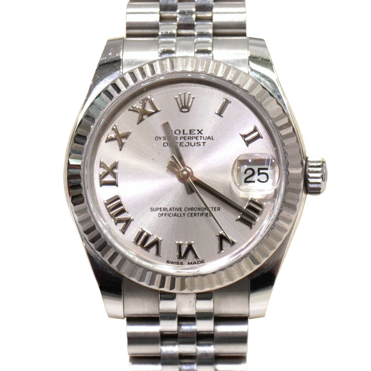 D-222 ROLEX (ロレックス) デイトジャスト31 腕時計 178274 シルバー