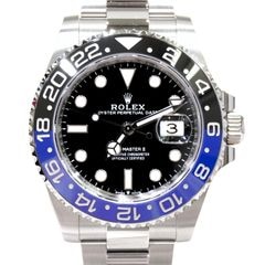 D-233 ROLEX (����å���) GMT�ޥ������� �ӻ��� 126710BLNR �֥�å� SS ���������� ̤Ĵ�� ��°�ʴ��� ̤���� ���Ź