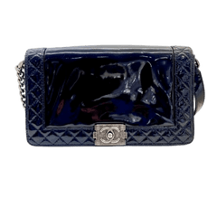 CHANEL(����ͥ�) �ܡ�������ͥ� �������󥷥������Хå� �֥�å�/BKSV��� �ѥƥ�ȥ쥶�� �����/������18���� ����� UB-15 (����Ź)