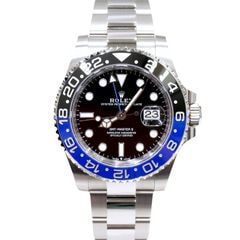 F-043 ROLEX (����å���) GMT�ޥ������� �ӻ��� 126710BLNR �֥�å� SS ���������� ��°�ʴ��� ̤���� ���Ź