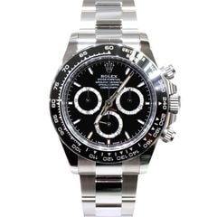F-008 ROLEX (����å���) �����⥰��եǥ��ȥ� �ӻ��� 126500LN �֥�å� SS ���������� ��°�ʴ��� ̤���� ���Ź