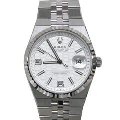 F-041 ROLEX (����å���) ���ɥɥ����顼 �ӻ��� 127234 ����ƥ󥹥ۥ磻�� �ϥ˥��������� SS/WG �ե�åȥ���ӥ꡼ ��°�ʴ��� ̤���� ���Ź