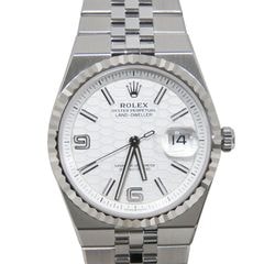 F-010 ROLEX (����å���) ���ɥɥ����顼 �ӻ��� 127234 ����ƥ󥹥ۥ磻�� �ϥ˥��������� SS/WG �ե�åȥ���ӥ꡼ ��°�ʴ��� ̤���� ���Ź