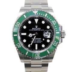 D-299 ROLEX (����å���) ���֥ޥ꡼�ʡ��ǥ��� �ӻ��� 126610LV �֥�å� SS ���������� ��°�ʴ��� ̤���� ���Ź