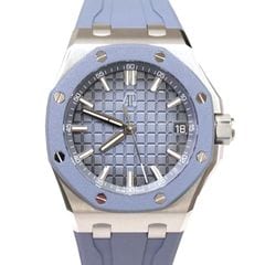 D-314 AUDEMARS PIGUET (�����ǥޡ��ԥ�) ������륪���� ���ե��祢 �����ȥޥƥ��å� �ӻ��� 15605SK.OO.A350CA.01 ���⡼���֥롼 SS/��С� ���� ̤���� ���Ź