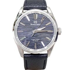 D-325 GRAND SEIKO (�����ɥ�������) ���ܥ�塼�����9 �ӻ��� SLGW007 �ͥ��ӡ� SS �쥶���֥쥹 ���� ����Ʊ�� ���Ź